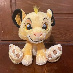 Disney Parks Simba Big Feet Plush Stuffed Animal